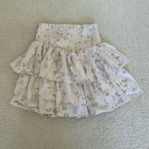 Altar’d State Floral Mini Skirt